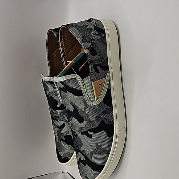 Olukai Pehuea Pa'i Womens Soft Pink/Ke Au Camo Slip-on Shoe Loafer size 10 women - Picture 4 of 8